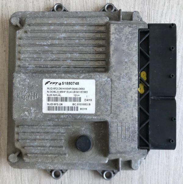 Fiat Doblo, MJD 6F3D6, MJD 6F3.D6, HW04P, 51880748, BC0101853B, BC.0101853.B