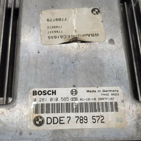 BMW 3 Series E46 320D ECU DDE7789572 0281010565