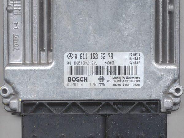 Mercedes Vito 2.2CDI 0281011179 CR3.31 EDC16C2 W639 1037363889