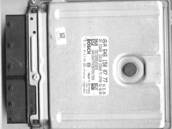Mercedes Vito 2.2CDI A6461500777 0281014186 EDC16CP31 1037386787 1037376616