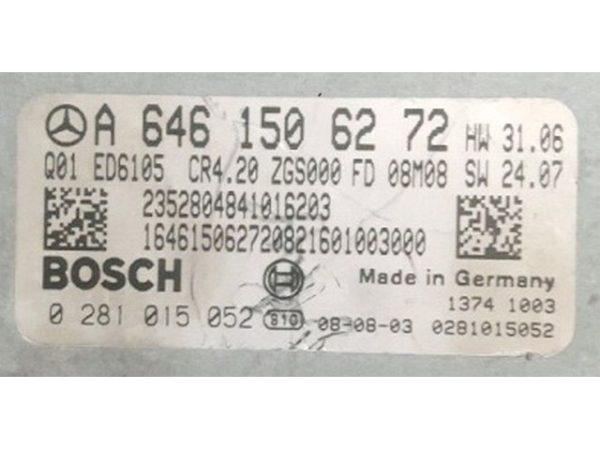 Mercedes Sprinter 3.0CDI 0281015052 CR4.20 EDC16CP31 1037386901