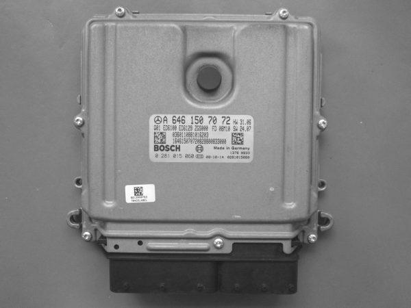 Mercedes Vito 2.2CDI A6461507072 0281015060 EDC16CP31 1037391220 1037376616 1037512452