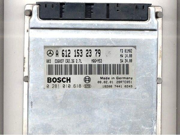 Mercedes Sprinter 2.7CDI 0281010618 CR2.36 EDC15C6 1037351495