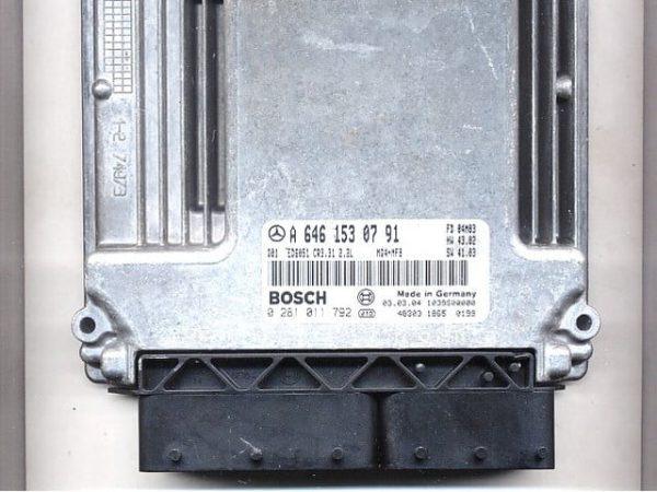 Mercedes Vito 2.2CDI 0281011792 CR3.31 EDC16C2 1037370747 1037371339