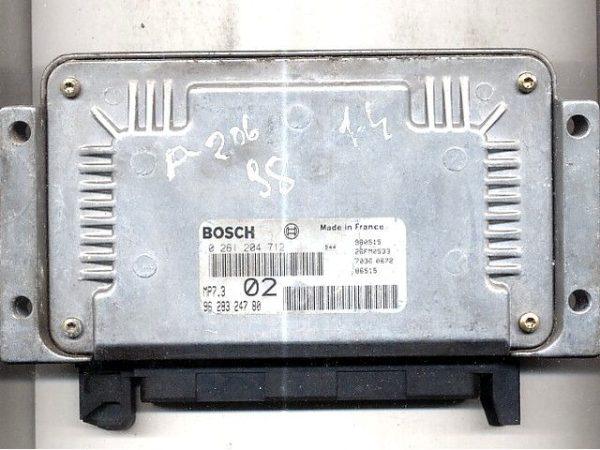 Peugeot 206 1.4 0261204712 MP7.3 1037352688