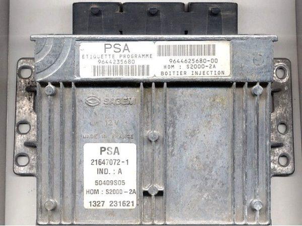 Peugeot 206 1.4 9644235680 S2000-2A