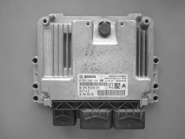 Peugeot 208 1.4HDI 9806002180 0281019828 EDC17C10 1037528903 1037555024