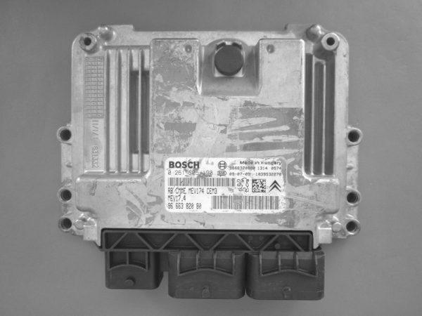 Peugeot 207 1.6 9666382080 0261S05190 MEV17.4 1037399581 1037500599