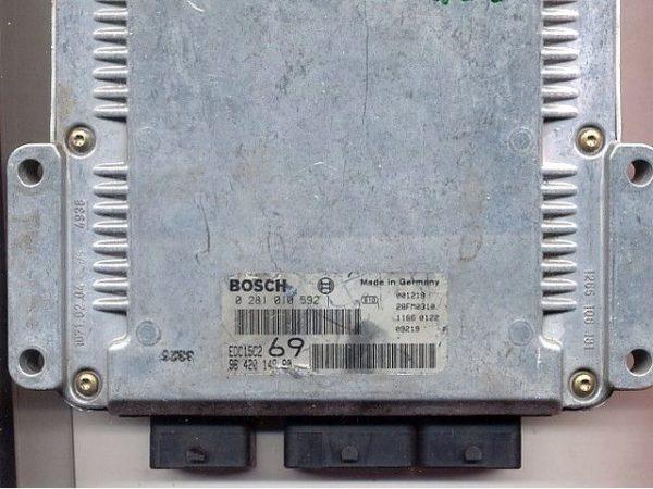 Peugeot 306 2.0HDI 0281010592 EDC15C2 3C RHY 1037353483